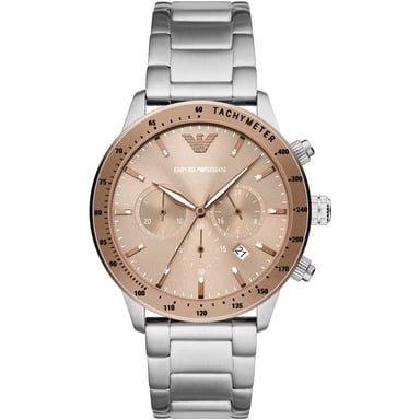 Reloj cronografo de acero