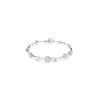 Swarovski 'Constella Bars' Women's Base Metal Bracelet - Silver 5707511