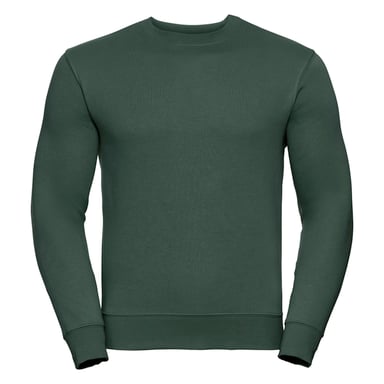 Russell Mens Authentic Sweatshirt (Slimmer Cut) (Bottle Green)