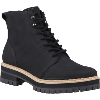 TOMS Wylder Leather Women's Black Boots