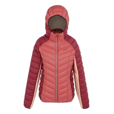 Regatta Womens/Ladies Dalent Quilted Hooded Jacket (Rumba Red/Mineral Red)
