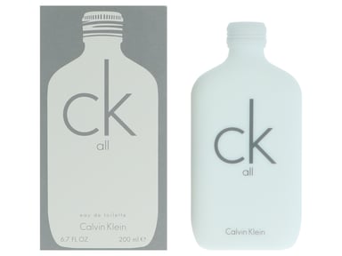 Ck All Eau De Toilette Vaporizador 200 ml