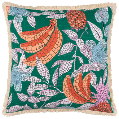 furn. Funda de Cojín Cíprica Floral Mosaico