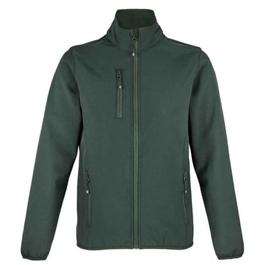 SOLS Womens/Ladies Falcon Softshell Recycled Soft Shell Jacket (Forest Green)