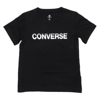 Camiseta negra de Converse Gloss Kids