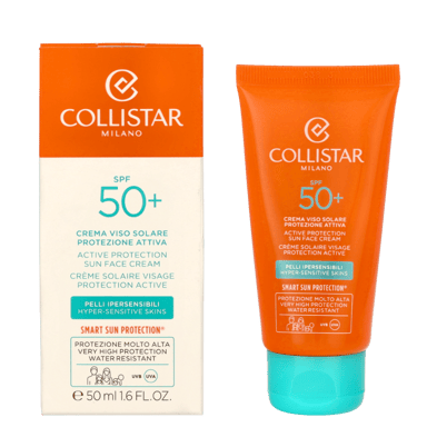 Crema Facial de Protección Solar Activa Collistar SPF50+ 50 ml