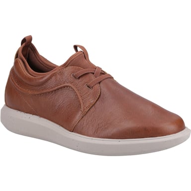Hush Puppies Niles Leather Men's Cognac Lace-Up Shoes