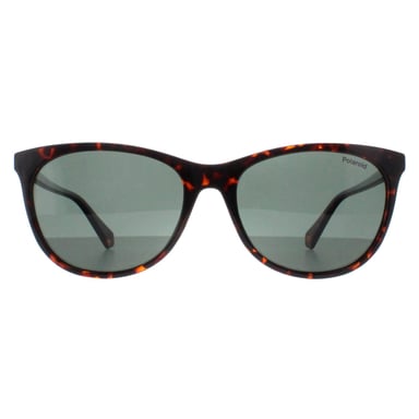 Polaroid Cat Eye Womens Havana Green Polarized PLD 4161/S