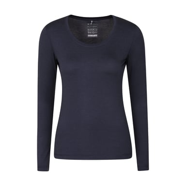 Mountain Warehouse Womens/Ladies Keep The Heat Thermal Top (Navy)
