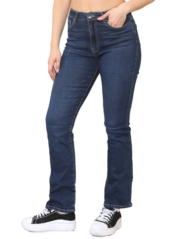 Enzo | Womens Bootcut Jeans - Azul