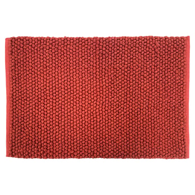 Alfombra de baño de algodón tejido antideslizante Bobble