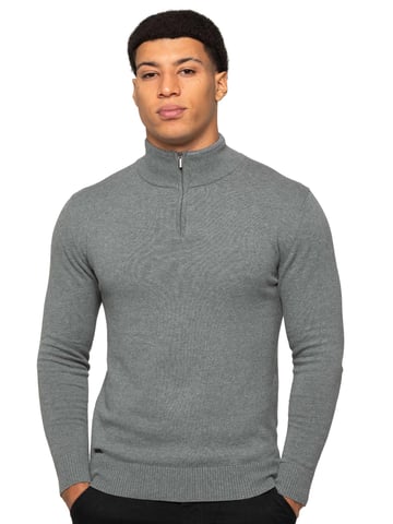 Enzo Milano | Jersey de Punto con Cremallera a Mitad para Hombre