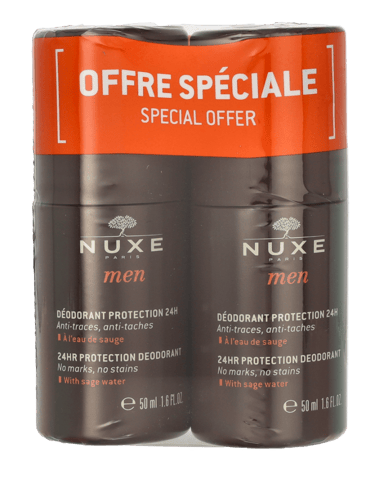 Nuxe Men Desodorante Roll-on Lote 2 X 50 ml