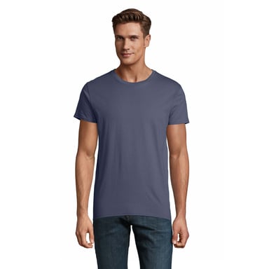 SOLS Mens Pioneer Organic Cotton T-Shirt (Denim)