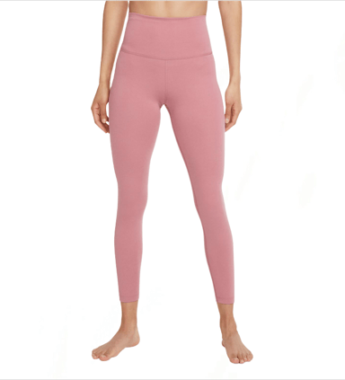 Nike Yoga Move to Zero Women's 7/8 Leggings Pastel Pink