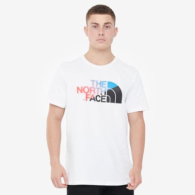 Camiseta The North Face Bad Glasses en Clear Lake Blue / TNF White
