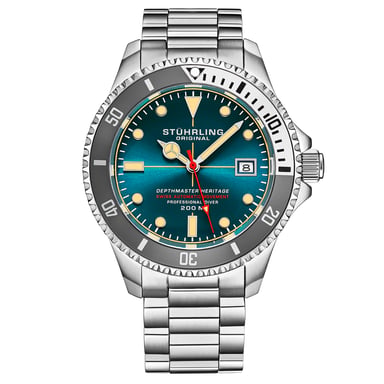Turquoise Swiss Automatic Depthmaster Heritage 42mm Diver