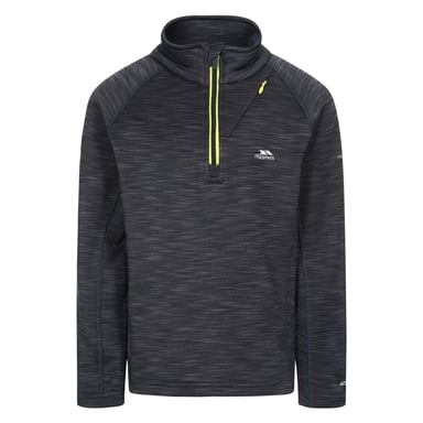 Trespass Childrens Boys Edvin Fleece Top (Black Marl)