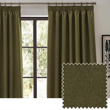 Cortinas de Pliegue Lápiz Blackout Dawn de furn.