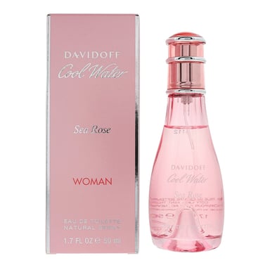 Davidoff Cool Water Sea Rose Eau de Toilette 50ml Spray For Her
