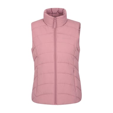 Mountain Warehouse Womens/Ladies Opal Padded Gilet (Soft Pink)
