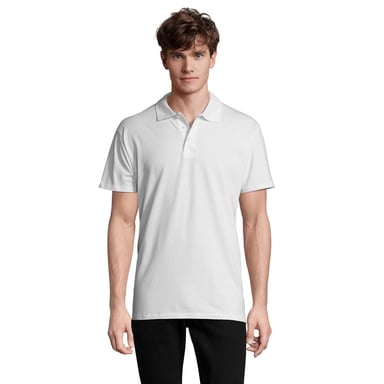 SOLS Mens Spring II Polo Shirt (White)