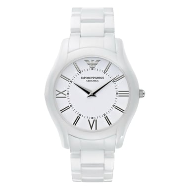 Emporio Armani Reloj de hombre Cuarzo blanco