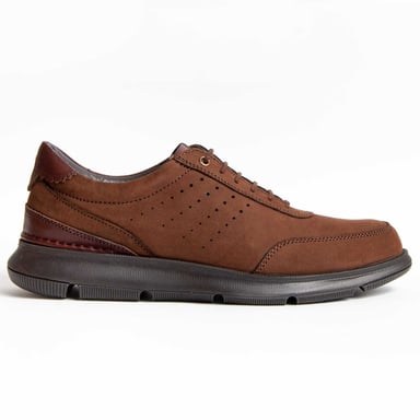 Purapiel Zapato Oxford Confore5 Marron