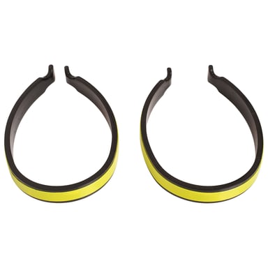 Dare 2B Reflective Trouser Band (Pack of 2) (Black)