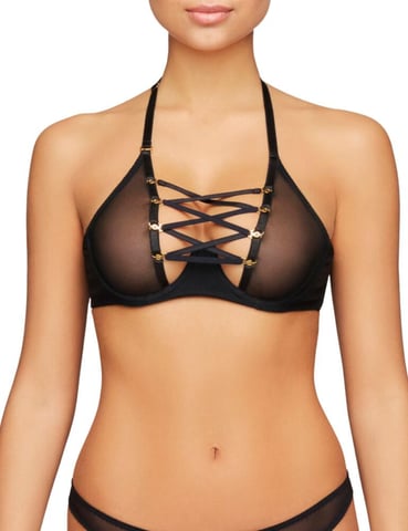 MED-005-01 Coco De Mer Medusa Halter Bra