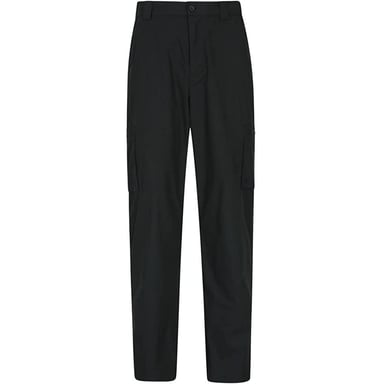 Mountain Warehouse Mens Trek II Cargo Trousers (Black)
