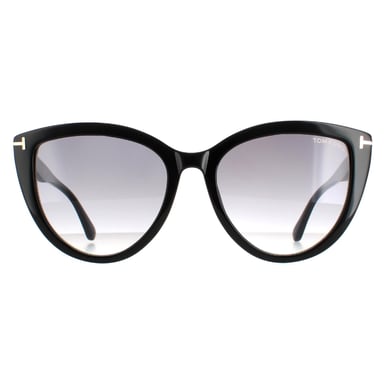 Gafas de sol Tom Ford Isabella FT0915 01B Negro Brillante Smoke Gradient