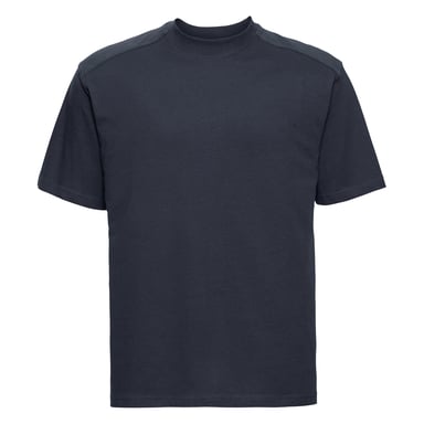 Russell Europe Mens Short Sleeve Cotton T-Shirt (French Navy)