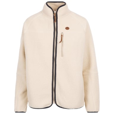 Trespass Womens/Ladies Quake Leather Trim Fleece Jacket (Ghost)