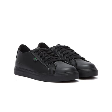 Kickers Tovni Lacer Vegan Junior Black Trainers