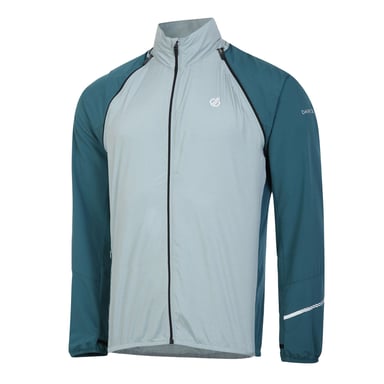 Dare 2B Mens Oxidate Windshell Jacket (Slate/Meadowbrook Green)