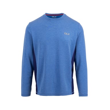 Trespass Mens Charlie Long-Sleeved T-Shirt (Blue Marl)