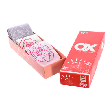 Pack de 6 calcetines bajos OX con aromas frescos talla única 36-41