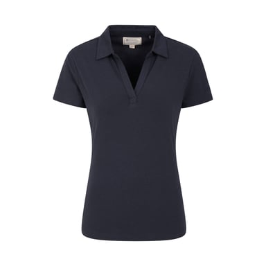 Mountain Warehouse Womens/Ladies UV Protection Polo Shirt (Navy)