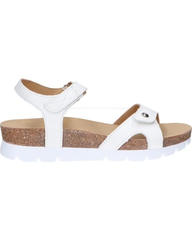 Sandalias de mujer Panama jack en blanco