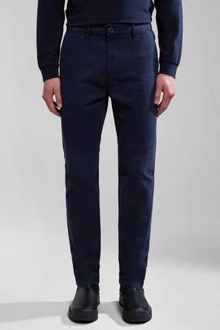 Puyo Sl Twill Chino Blu Marine Navy