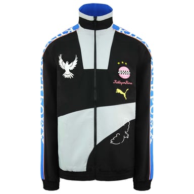 Puma x Kidsuper Studios Manga larga Camina azul de la pista del hombre azul 598461 01