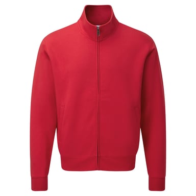 Russell Mens Authentic Full Zip Jacket (Classic Red)