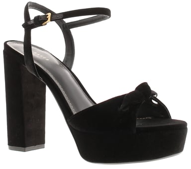 Ted Baker Womens Sandals Kayvi Heels Platform Block Heeled Adjustable Black