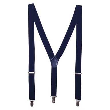 Premier Clip-On Trouser Braces (Navy)