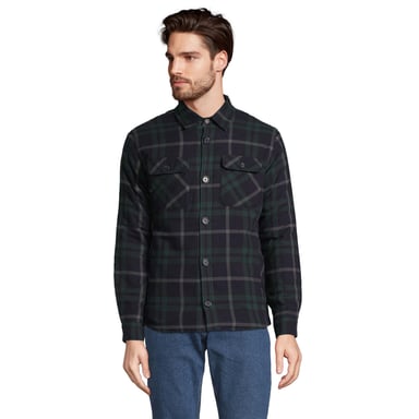SOLS Unisex Adult Noah Checked Overshirt (Green Empire)