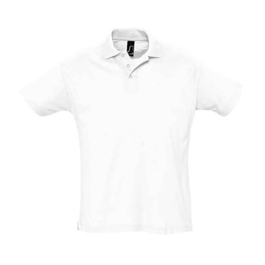 SOLS Mens Summer II Polo Shirt (White)