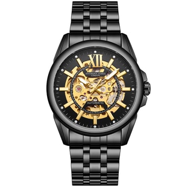 Anthony James Edición Limitada Mystique Automático Negro Montado a Mano
