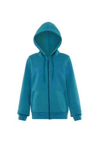 Mymo Hooded jacket women blue
