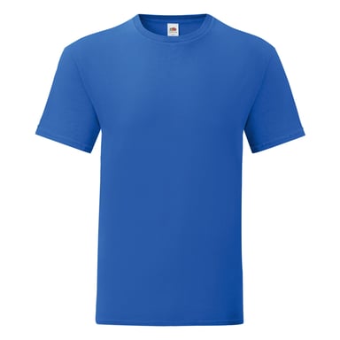 Fruit Of The Loom Mens Iconic T-Shirt (Pack of 5) (Royal Blue)